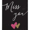Giant Greeting Card Romance 008 -Lifesizecutouts 008 romance miss you blk card web