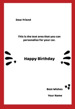 Giant Greeting Card Birthday 101 -Lifesizecutouts 40s birthday card back web 101