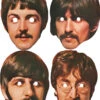 The Beatles Celebrity Masks - Set Of 4 -Lifesizecutouts Beatles Celebrity Face Mask Set of 4 4636bc4d ff9e 44b4 8d43 cdd5758f532e