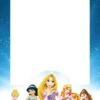 Princess 439 Selfie Frame - 90cm X 60cm -Lifesizecutouts Disney Princess Frame 439 SML