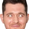 Michael Buble 222 Celebrity Mask -Lifesizecutouts Michael Buble 222 Mask Ref