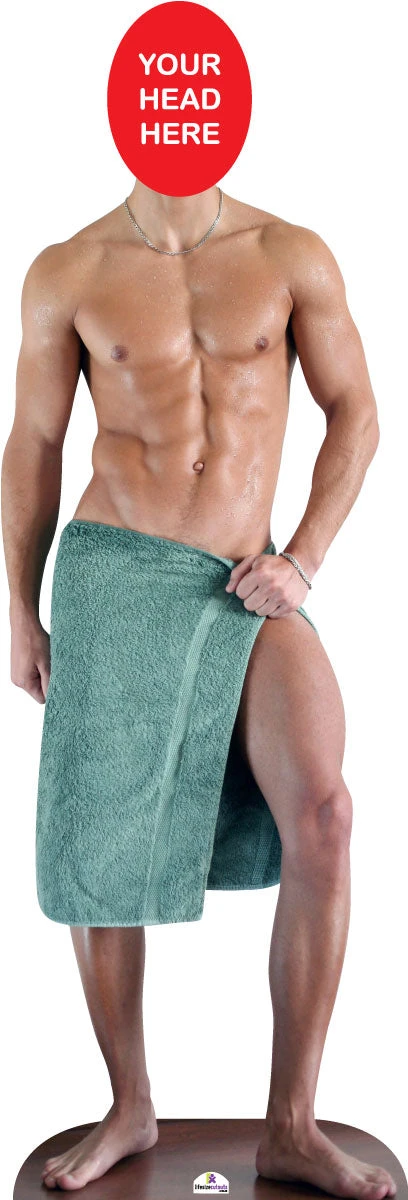 Topless Man 415 Head Swap Cardboard Cutout 3 Topless Man 415 Head Swap Cardboard Cutout
