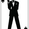 Ace Of Spades Bond Silhouette Playing Card Cutout Small 2 Ace Of Spades Bond Silhouette Playing Card Cutout Small -Lifesizecutouts ace of spades silhouette playing card