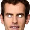 Andy Murray Celebrity Mask