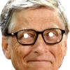 Bill Gates 496 Celebrity Mask -Lifesizecutouts bill gates mask 496 mask ref