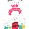 Giant Greeting Card Birthday 004 -Lifesizecutouts birthday card sweet portrait