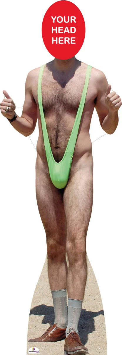 Borat In Mankini 561 Head Swap Cardboard Cutout 3 Borat In Mankini 561 Head Swap Cardboard Cutout
