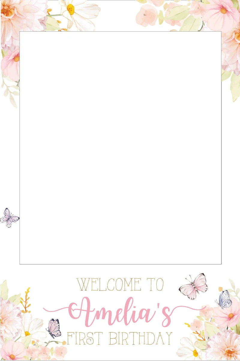 Butterfly 323 Selfie Frame - 90cm X 60cm 3 Butterfly 323 Selfie Frame - 90cm X 60cm