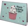 Giant Greeting Card Birthday 014 -Lifesizecutouts card template 828 landscape cupcake