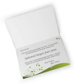 Giant Greeting Card Blank 012 -Lifesizecutouts card template 828 landscape inside green floral butterflies