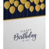 Giant Greeting Card Birthday 003 -Lifesizecutouts card template 828 portrait gold balloons navy