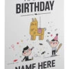 Giant Greeting Card Birthday 002 -Lifesizecutouts card template 828 portrait pinata