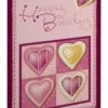 Giant Greeting Card Birthday 005 -Lifesizecutouts card template 828 portrait pink hearts