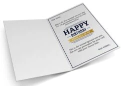 Giant Greeting Card Birthday 003 -Lifesizecutouts card template 828 portrait inside gold ballooons navy