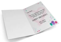 Giant Greeting Card Birthday 011 -Lifesizecutouts card template 828 portrait inside pastel presents