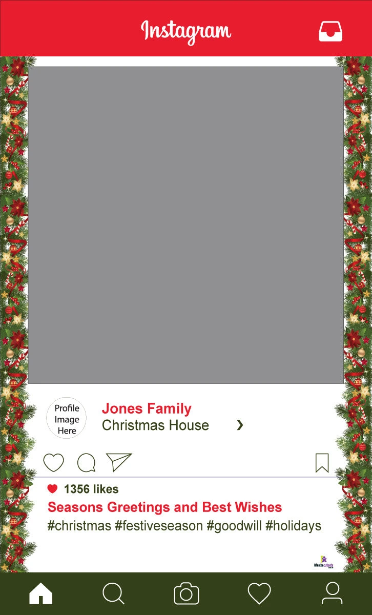 Christmas Season Theme 101 Selfie Frame - Self Standing - Extra Large - 190cm X 90cm 3 Christmas Season Theme 101 Selfie Frame - Self Standing - Extra Large - 190cm X 90cm