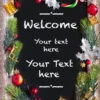 Christmas Welcome Sign 280 90cm X 60cm -Lifesizecutouts christmas welcome board 280 your text ref