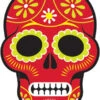 Day Of The Dead Large Mask Cardboard Cutout 006 -Lifesizecutouts day of the dead lge mask 006 600x450 1