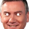 Eddie McGuire Celebrity Mask 2 Eddie McGuire Celebrity Mask -Lifesizecutouts eddie mcguire 242 face mask