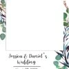 Flower Jungle 002 Selfie Frame Small - 90cm X 60cm