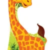 Giraffe 763 Cardboard Cutout -Lifesizecutouts giraffe cartoon 763 1200 x 650