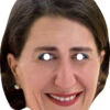 Gladys Berejiklian 675 Celebrity Mask 2 Gladys Berejiklian 675 Celebrity Mask -Lifesizecutouts gladys berejiklian face mask ref 675