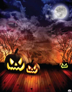 Halloween Backdrop 207 Banner- 2m H X 1.5m W