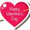 "Happy Valentine's Day" Heart Cutout -Lifesizecutouts happy valentines day heart
