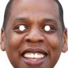 Jay Z 001 Celebrity Mask 2 Jay Z 001 Celebrity Mask -Lifesizecutouts jay z mask