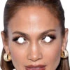 Jennifer Lopez Celebrity Mask 1 Jennifer Lopez Celebrity Mask -Lifesizecutouts jennifer lopez 524 celebrity mask