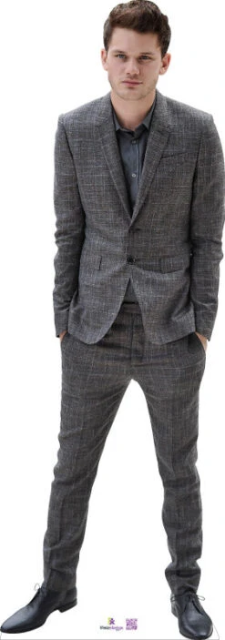 Jeremy Irvine Cardboard Cutout