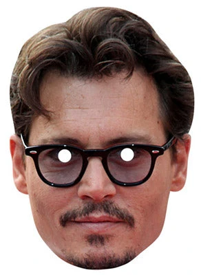 Johnny Depp 136A Celebrity Mask 3 Johnny Depp 136A Celebrity Mask