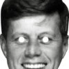 John F Kennedy 411 Celebrity Mask -Lifesizecutouts john f kennedy 411 mask