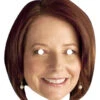 Julia Gillard Celebrity Mask -Lifesizecutouts julia gillard
