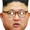 Kim Jong Un 010 Celebrity Mask -Lifesizecutouts kim jong un mask 010 ref
