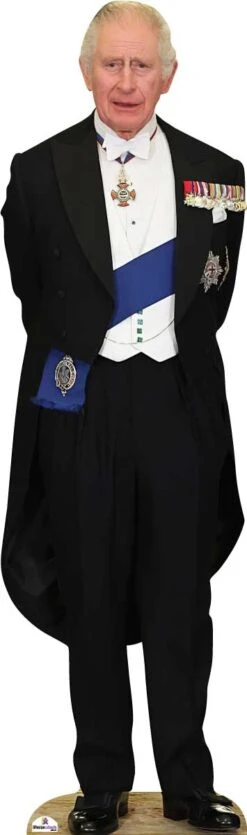 King Charles III In Tuxedo 965 Celebrity Cutout