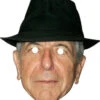 Leonard Cohen Celebrity Mask