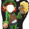 Leprechaun Holding Beer Standin Cutout -Lifesizecutouts leprechaun with beer 1500 x 900 1