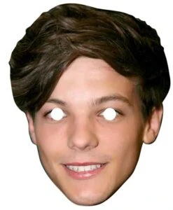 One Direction Celebrity Face Masks - Set Of 5 -Lifesizecutouts louis big0206950b