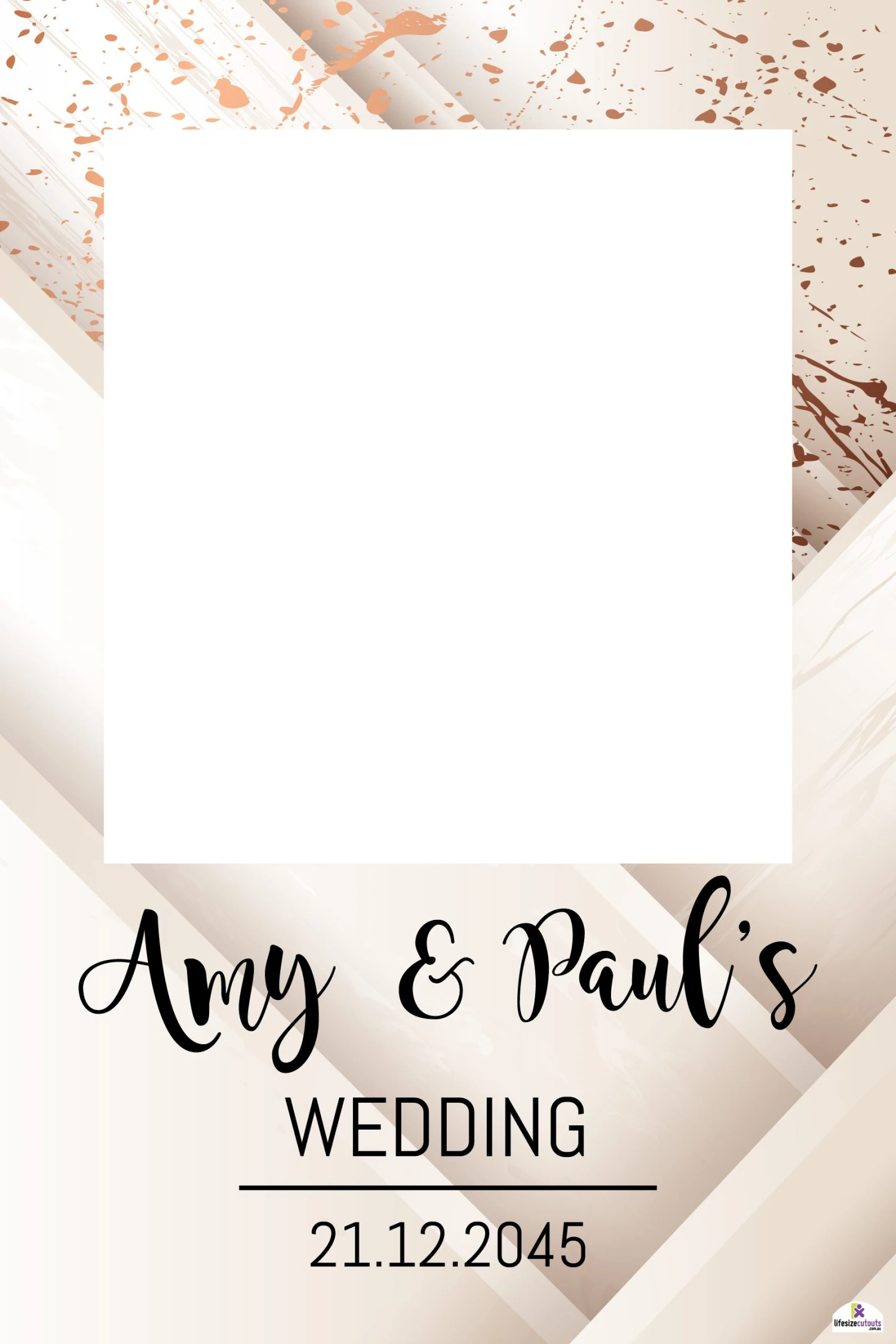 Marble Fold 106 Selfie Frame Small - 90cm X 60cm 3 Marble Fold 106 Selfie Frame Small - 90cm X 60cm