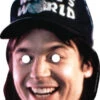 Mike Myers Waynes World Celebrity Mask 2 Mike Myers Waynes World Celebrity Mask -Lifesizecutouts mike myers waynes world mask 659