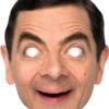 Mr Bean 192 Celebrity Mask -Lifesizecutouts mr.bean mask 192 ref