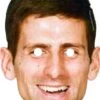 Novak Djokovic Celebrity Mask -Lifesizecutouts novak djokovic mask 848