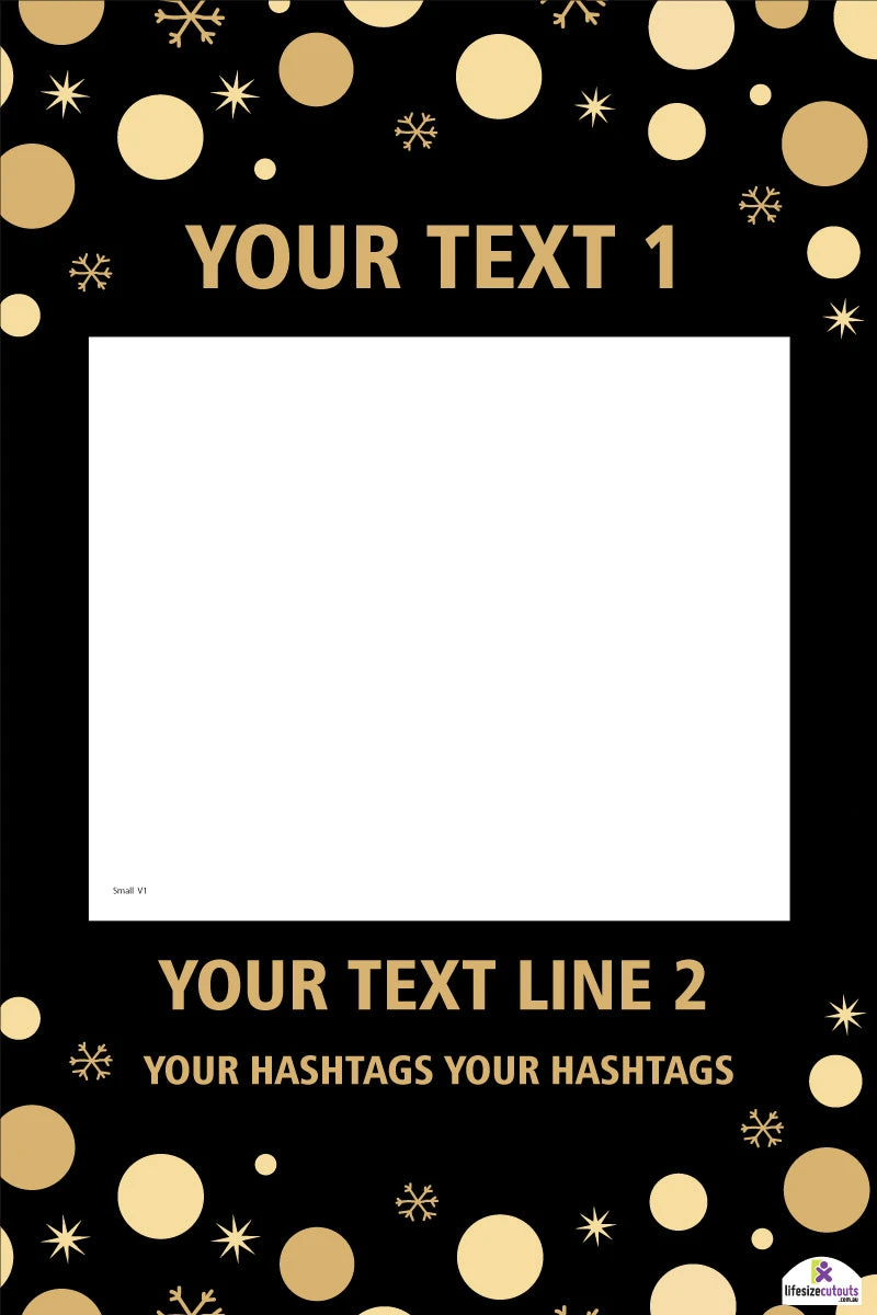 Party Theme 238 Selfie Frame Large - 115cm X 80cm 3 Party Theme 238 Selfie Frame Large - 115cm X 80cm