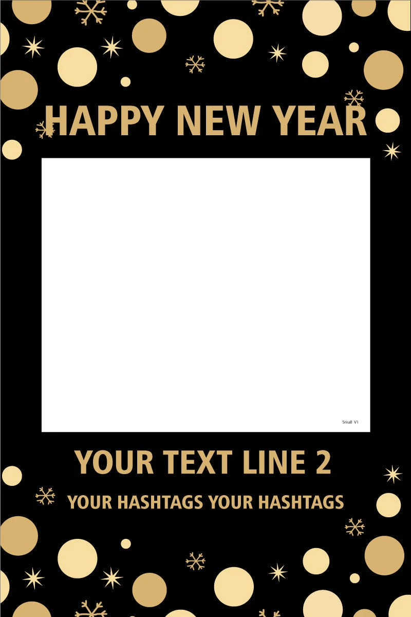 Party Theme 238 Selfie Frame Large - 115cm X 80cm 4 Party Theme 238 Selfie Frame Large - 115cm X 80cm - Image 2