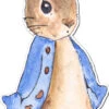 Peter Rabbit Blue Coat Cardboard Cutout - 110cm