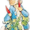 Peter Rabbit Eating Carrot 002 Cardboard Cutout - 90cm -Lifesizecutouts peter rabbit eating carrot 002 ref
