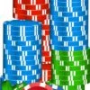 Casino Chips Cardboard Cutout -Lifesizecutouts pile of chips 1200 x 600mm