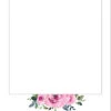 Pink Roses 302 Selfie Frame - 90cm X 60cm