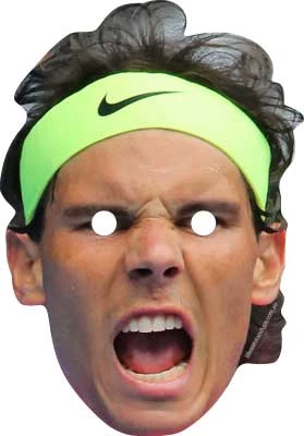 Rafael Nadal Celebrity Mask 3 Rafael Nadal Celebrity Mask